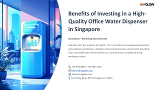 Benefits of Investing in a High-Quality Water Dispenser for Your Office