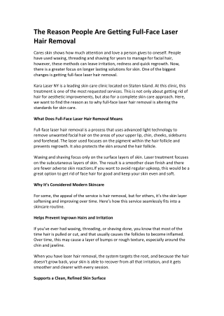 The Reason People Are Getting Full