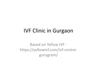 ivf clinic in gurgaon