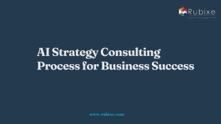 AI Strategy Consulting Process for Business Success