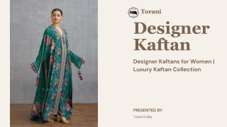 Designer Kaftans for Women  Luxury Kaftan Collection - Torani