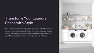 Transform Your Laundry Space with Style