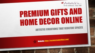 Premium Gifts and Home Decor Online – Crafted Elegance by Metal Art & Artifact