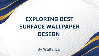 Exploring best Surface Wallpaper design