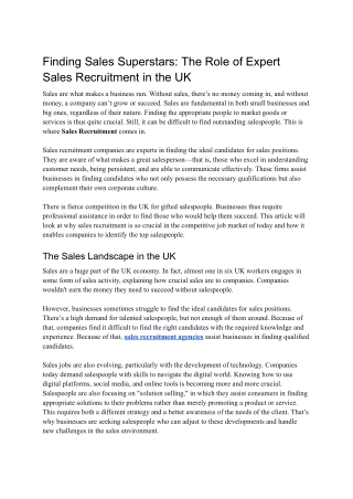 Finding Sales Superstars_ The Role of Expert Sales Recruitment in the UK (2)