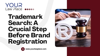 Trademark Search A Crucial Step Before Brand Registration