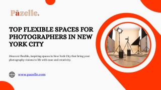 Affordable Studio Options for Short-Term Photo Shoots