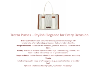 trezza purse