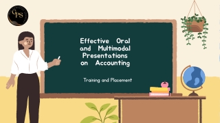 Effective Oral and Multimodal Presentations on Accounting (2)
