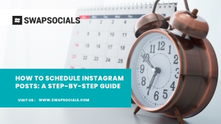 HOW TO SCHEDULE INSTAGRAM POSTS: A STEP-BY-STEP GUIDE