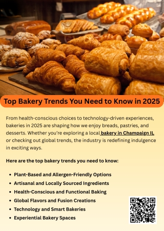 Top Bakery Trends You Need to Know in 2025