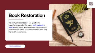 Restore Your Old Books with Our Book Restoration Service | Rare Biblio