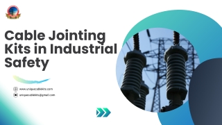 Cable Jointing Kits and Their Impact on Electrical Fire Prevention