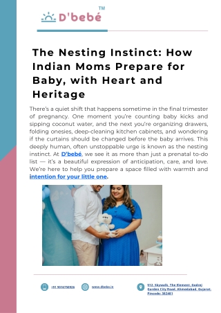 6 Positive Nesting Instinct Tips Every Mom Should Know