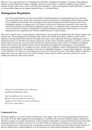 Misdiagnosis And Postponed Medical Diagnosis: What Are Your Legal Choices?