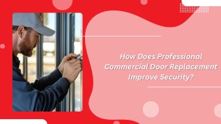 Quality Doorway Solutions for Commercial Properties