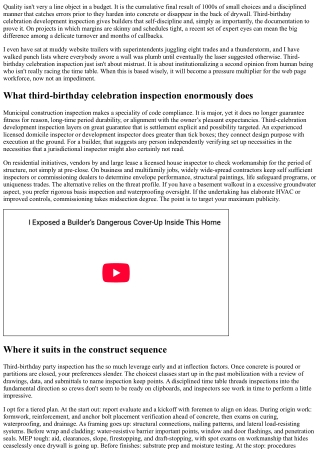 The Builder’s Guide to Third-Party Building Inspection for Quality Assurance