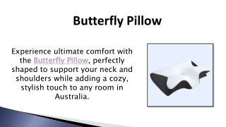 Butterfly Pillow