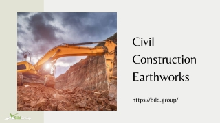 Professional Civil Construction Earthworks Services for Every Project