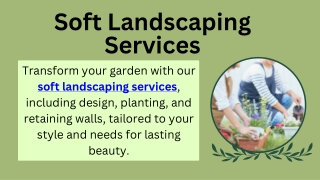 Soft Landscaping Services