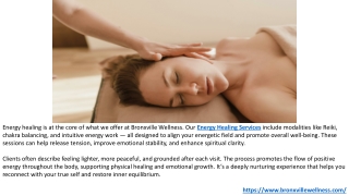 Transform Well-Being with Massage Wellness Center at Bronxville Wellness.PPTX