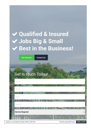 Arborist Sydney North Shore