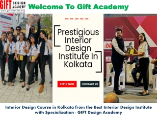 Interior Designing Colleges in Kolkata