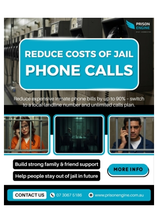 Reduce Costs of Jail Phone Calls