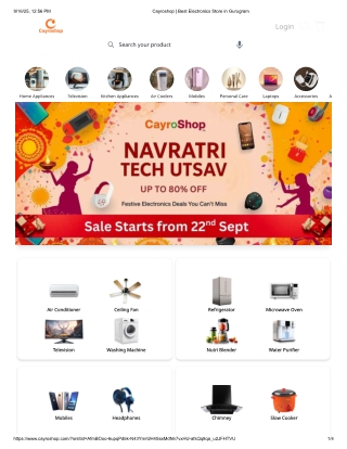 Cayroshop | Best Electronics Store in Gurugram