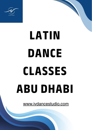 Join the Best Latin Dance Classes in Abu Dhabi Today