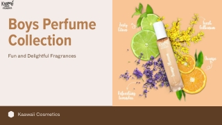 Kaawaii Boys' Perfume – Gentle Confidence for Young Champs