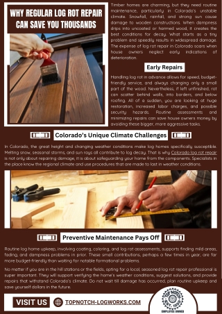 Structural Solutions for Log Rot Issues