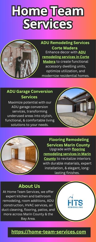 ADU Remodeling Services Corte Madera