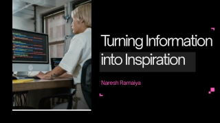 Turning Data into Stories: How Naresh Ramaiya Redefines Informative Design