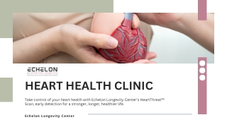 Heart Health Clinic – Advanced Cardiovascular Care