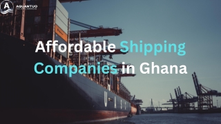 Leading Shipping Companies in Ghana