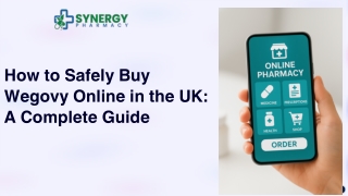 How to Safely Buy Wegovy Online in the UK A Complete Guide
