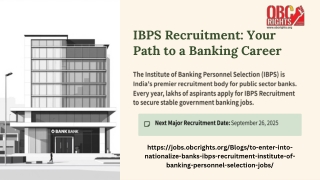 IBPS Recruitment