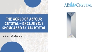 Luxury Asfour Crystal | Genuine Asfour Crystal | Asfour Crystal for Jewellery