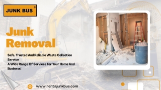 Roll off dumpster in Picayune | Junk Bus