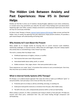 The Hidden Link Between Anxiety and Past Experiences.docx