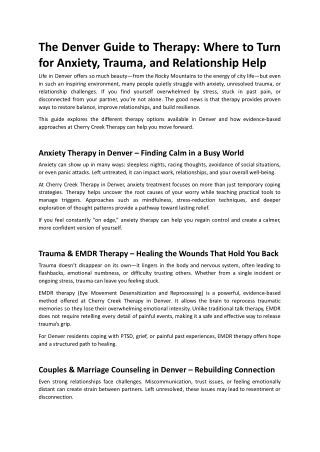 Where to Turn for Anxiety, Trauma, and Relationship Help.docx