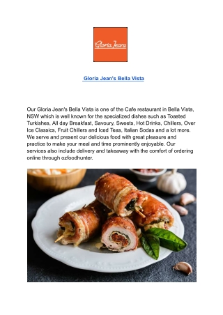 Gloria Jean's Bella Vista | Best Cafe | Order Online