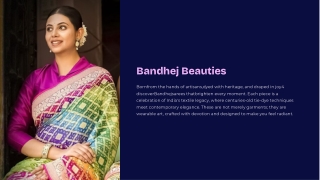 More Than Silk: The Emotions Woven Into Every SrijanFabs Sare