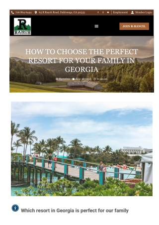 Georgia Resorts For Families