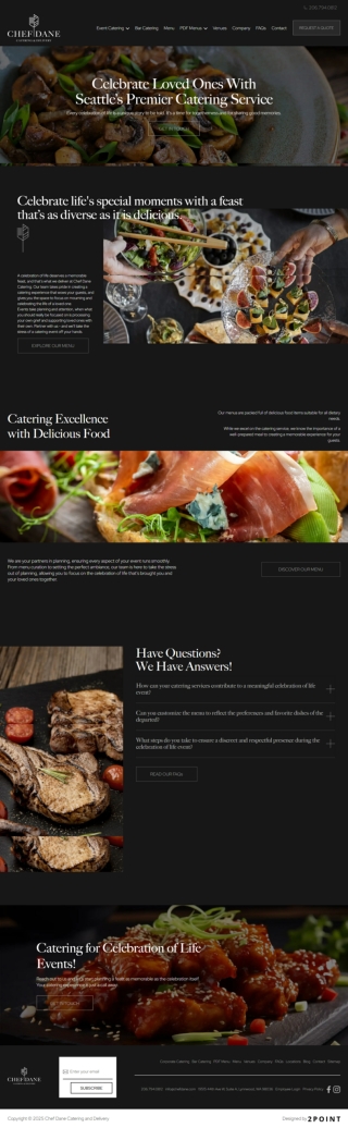 Professional Catering for Family Gatherings in Seattle