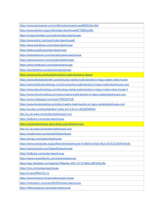 SoberCleanhouse Backlinks