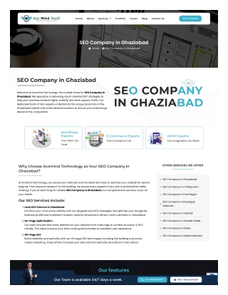 SEO Company In Ghaziabad