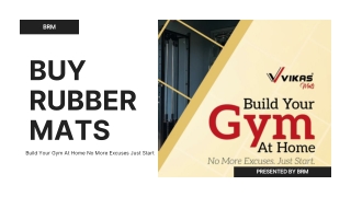 Buy Rubber Mats Online | Premium Quality Rubber Mats at Best Prices