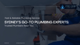 Fast & Reliable Plumbing Service| Sydney’s Go-To Plumbing Experts| Trusted Plumb